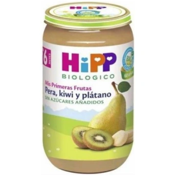 Apple, banana and strawberry sachet 90 gr Hipp