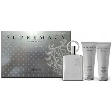 Afnan Supremacy Silver Eau de Parfum 3-daļīgs vīri