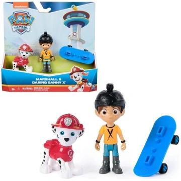 Paw Patrol Hero Pups Marshall & Daring Danny X fig