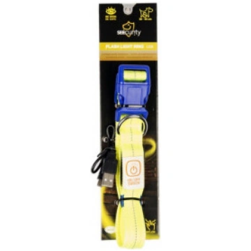 Duvo Plus Flash light collar usb M - USB uzladējam