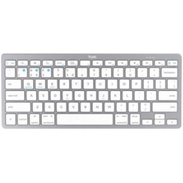 Klaviatūra Trust Wireless Bluetooth Keyboard Silve