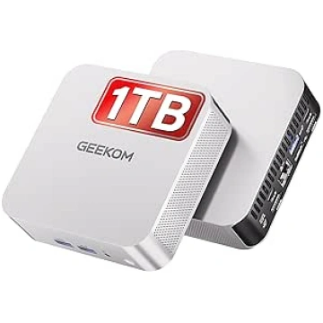 GEEKOM Mini dators A5 Pro ar AMD Ryzen 5 7430U 1TB