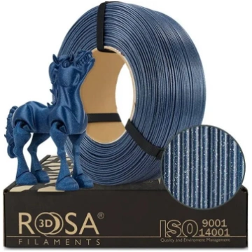 ROSA3D PLA Galaxy Navy Blue 1.75mm 1kg uzpildes kv
