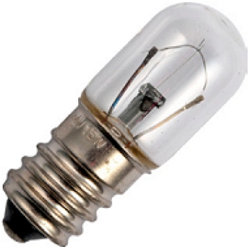 Signālspuldze E14 T16 x 45mm 24V 5W