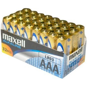 MAXELL - PACCO BATTERIA AAA LR03*32 UDS