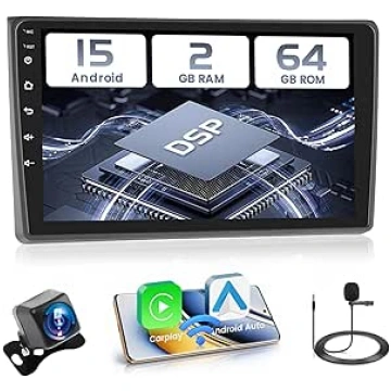 Hikity [2+64GB] Android 15 auto radio priekš Audi 