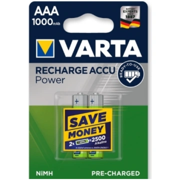 VARTA POWER PLAY Lādējamas baterijas - ministilo "