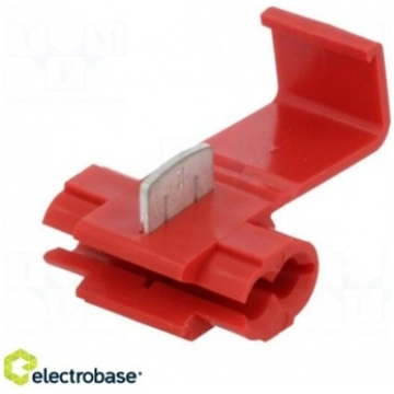 Quick splice; IDC; 0.5÷1.5mm2; for cable; red; Var