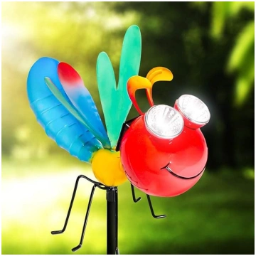 Shefio Solar Garden Dragonfly Stake Lights - Adora