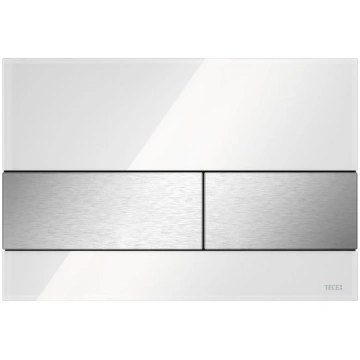 Tece square WC plāksne (9240801) balts/nerūs.tērau