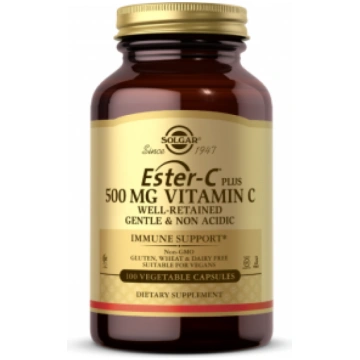 Ester-C Plus 500 mg Vitamin C Solgar 100 vcaps