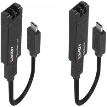 Lindy 100m Fibre Optic USB 3.2 Type C Extender