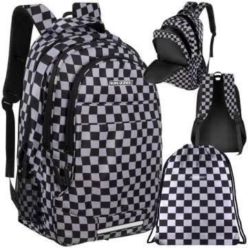 30L mugursoma - rūtaina 24531 KRUZZEL 00024531