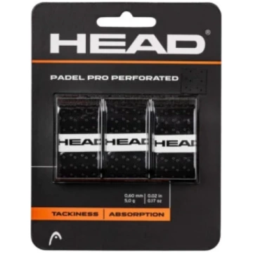 HEAD PADEL PRO PERFORATED 3-PACK