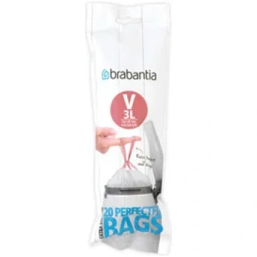 Atkritumu maisi Brabantia, 3 l, 20 gab