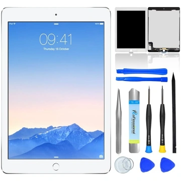 NB+ LCD skārienjūtīgais ekrāns iPad Air 2 A1566 A1