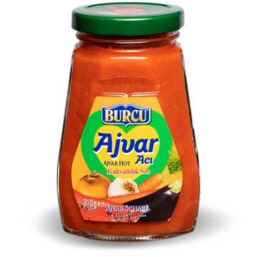 Mērces - Burcu ajvar asā mērce 310g