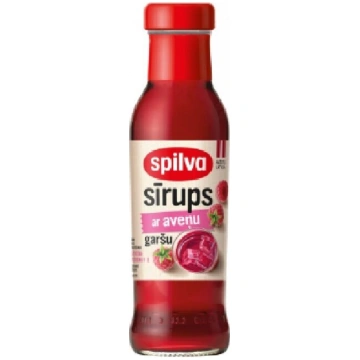 Sīrups SPILVA ar Aveņu garšu, 320ml (DEP)