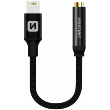 Swissten Lightning to Jack 3.5mm Audio Adapter for
