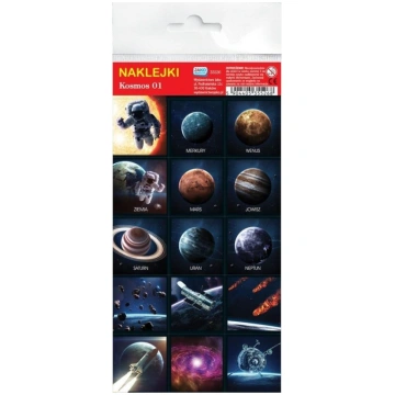 Wydawnictwo Jako Naklejki. Kosmos 511794 (59044053