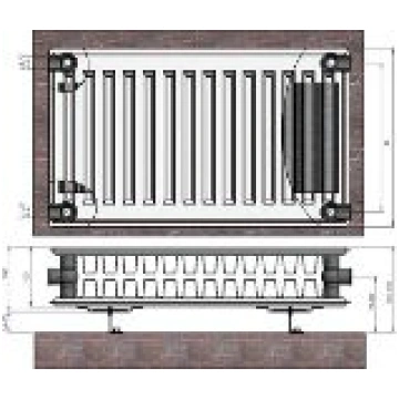 Termolux radiators Tips 22x300x400 Compact, sānu p