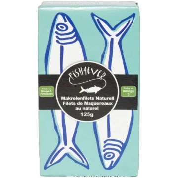 Skumbrijas fileja savā sulā Fish4Ever