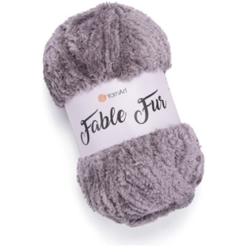Adīšanas dzija YarnArt Fable Fur 100g, krāsa 969