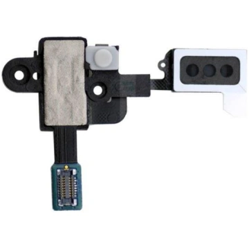 Flex cable with headset connector, speaker compati