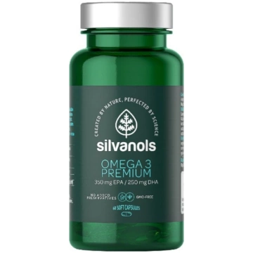 SILVANOLS Omega 3 Premium kapsulas N60