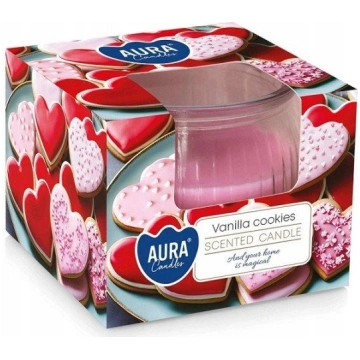 Aromātiskā svece Vanilla cookies Aura sn69-436