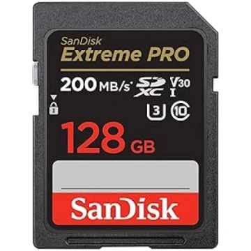 SanDisk Extreme PRO SDXC UHS-I 128 GB Memory Card: