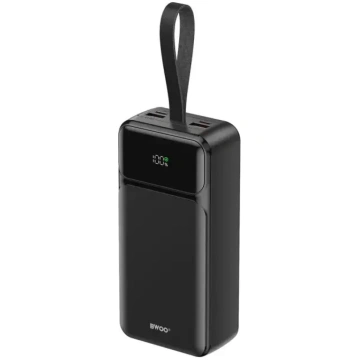 BWOO 65W Powerbank | 30000 mAh | 65W | USB-A, USB-