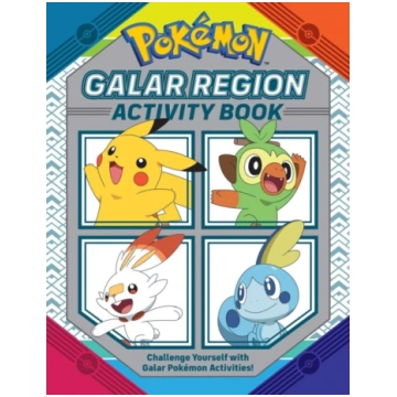 Pokemon Official Galar Region Activity Book Lawren