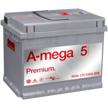 Akumulators A-mega Premium, 12 V, 60 Ah, 600 A