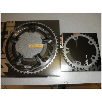KIT CORONE MICHE CARBON 51/38 BCD110 PER SHIMANO D