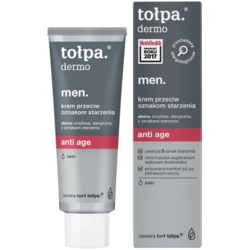 Tolpa Dermo Men. Anti Age krem przeciw oznakom sta