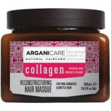 Arganicare Collagen Naprawcza maska do cienkich zn