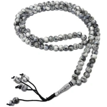 Musulmaņu Tasbih 99 Rožukroņa krelles AMN-184 Islā