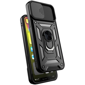 Vāciņš Slide Camera Armor - iPhone 14 Plus melns N