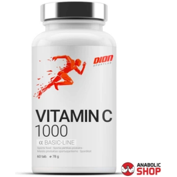 Dion Vitamin C 1000 mg Vitamīns C 60 tabletes