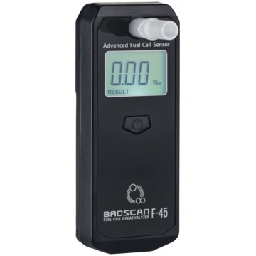 BACscan F-45 alcohol tester 0 - 4% Black | F-45 | 