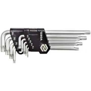 Komplekts atslēgu Torx9gb. pagarin. CrV 56478