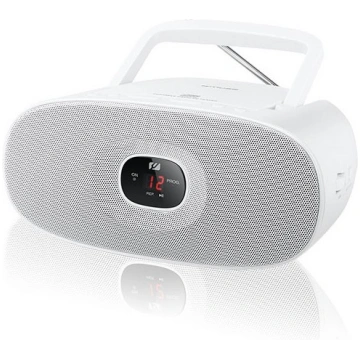 Muse MD-202RDW Portable radio CD player White