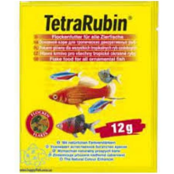 TetraRubin 12g barība krāsainiem zivim