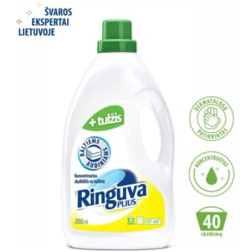 RINGUVA PLUS šķidrais veļas mazgāšanas līdzeklis a
