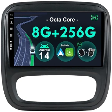 [8G+256G, 8-core] - Android 14 IPS autoradio priek
