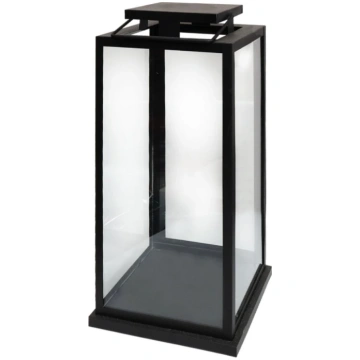 ARTFLOW Laterna Tower 20x20x48cm, melna