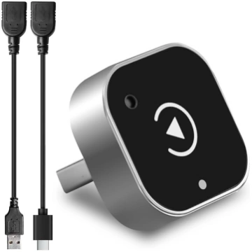 Bezvadu CarPlay adapteris, 2 in 1 CarPlay bezvadu 