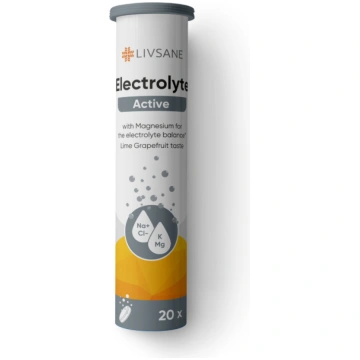 LIVSANE Electrolyte Active šķīstošās tabletes N20