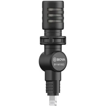 Boya Mini Condenser Microphone BY M100D for iOS